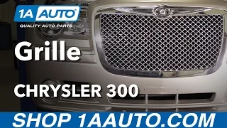 How to Replace Front Grille 05-10 Chrysler 300