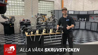 Skruvstycken från PELA Tools