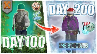 I Survived 200 Days as the WEAKEST Character in Project Zomboid