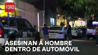 Matan a hombre dentro de vehículo en la Miguel Hidalgo - En Una Hora