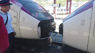 Décrochage et couplage de TGV, ETR-400, TGV R 4502, et Fret - 1er spot de l'été à Chambéry.