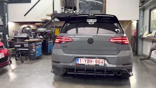 VW GOLF 7.5 GTI TCR - ICON CATLESS DOWNPIPE / STAGE 2 REMAP / AKRAPOVIC EXHAUST - BRUTAL SOUND