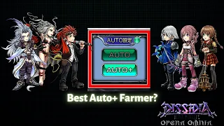 New Auto+ Function! Best Auto+ Farmer? [DFFOO GL - Tips#1]