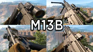 All M13B ANIMATIONS Showcase in Modern Warfare 2 (Standard & Sleight of Hand Reloads)