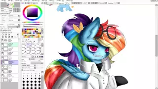 Speedpaint MLP - Rainbow Factory