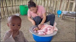 Recycle dried pork, preserve it for a long time, eat it during the working day