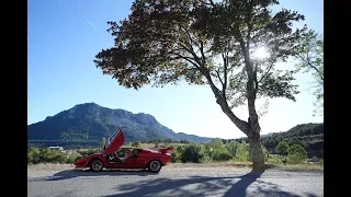 Lamborghini Countach Euro-trip part 1, inc tips on driving Route Napoleon N85