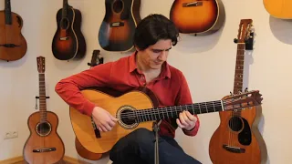 Jeronimo Perez 2011 Flamenca Negra - owned and played by Paco Cepero