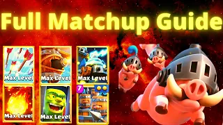 Royal Hogs Royal Recruits ULTIMATE DECK GUIDE - 10 Different Matchups!