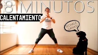 Ejercicios de CALENTAMIENTO || 8 Minutos