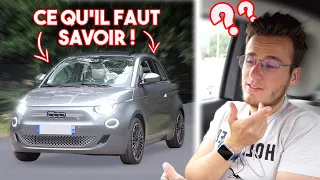 Ce qu'il faut savoir avant d'acheter la Fiat 500e !