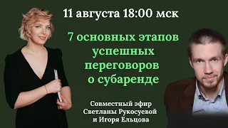 7 основных этапов успешных переговоров о субаренде