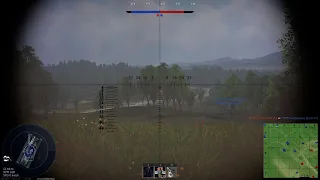 War Thunder: Sniper shot, long distance shot