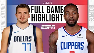 Dallas Mavericks at LA Clippers | 2021 NBA Highlights