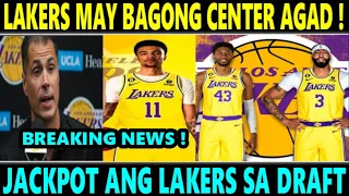 BREAKING NEWS: Lakers May "BAGONG CENTER" Agad! na KUHA sa 2024 NBA DRAFT