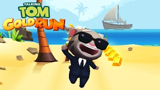 TALKING TOM GOLD RUN ✔ AGENT TOM IN TWO NEW WORLDS: LAS VEGAS AND HAWAII | Games For Kids