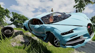 Crazy Height Endurance Car Test #003 - BeamNG Drive I Unlimited Car Crash