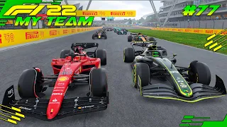 FINAL DE SEMANA PERFEITO - F1 22 MY TEAM #77 - GP DA GRÃ-BRETANHA