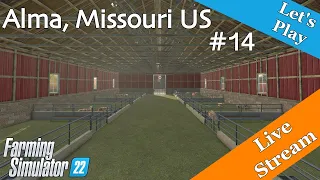 Let's Play Live | Alma, Missouri US | #14 | #01 | Farming Simulator 22