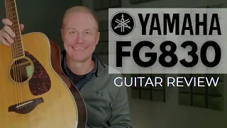 Yamaha FG830 Acoustic Guitar Review (vs FG800 FG820)