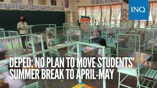 DepEd: No plan to move students’ summer break to April-May | #INQToday