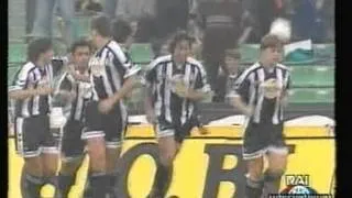 1997 September 30 Udinese Italy 3 Widzew Lodz Poland 0 UEFA Cup