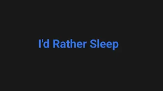 I'd Rather Sleep meme (QSMP Lore.)  TW: Flashing colors (Read Description for credits)