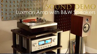 Luxman L-505uX II Sound Sample with B&W 706 S2