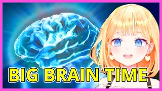 Ame demonstrating her massive brain [ Amelia Watson ]