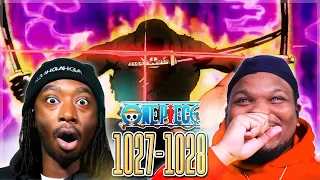 ZORO TAKES ON KAIDO! OP - Episode 1027 - 1028 | Reaction