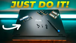 [BUDGET] Step-By-Step DDR5 RAM + m.2 SSD Upgrade GUIDE! | ASUS ProArt Studiobook 16 [2023]
