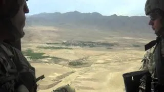 Blackhawk ride in Afghanistan