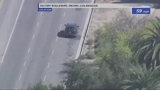 Police chase in Los Angeles