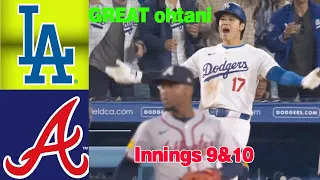 LA Dodgers vs Atlanta Braves (05/03/2024) Innings 9&10 - MLB Highlights | MLB Season 2024