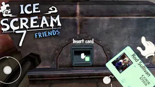 Ice Scream 7 Friends lis Fan Made Gameplay With Secret Backside Ending || Ice Scream 7 Fan Made