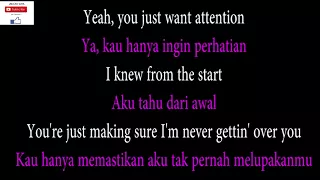 Charlie Puth Attention Lyrics and Indo Sub