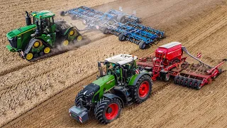 Fendt 942 Vario & Horsch Pronto 8 DC | John Deere 9620RX & Köckerling Allrounder 1450 | Sowing 2021