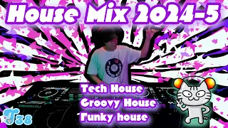 Tech House Groovy House & Funky House DJ Mix 2024-5 - Takker Sabashiro