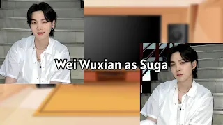 Mdzs react to Wei Wuxian as Suga