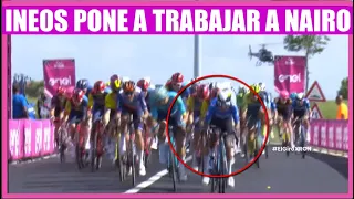 RESUMEN 13 ETAPA GIRO de ITALIA 2024 INEOS SOFOCA y ASUSTA a MOVISTAR de NAIRO Quintana