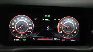 투싼NX4 1.6T 제로백 Hyundai Tucson(2021)1.6T Acceleration