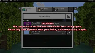 FIX ERROR DROWNED | CANT SIGN IN XBOX APP PC | MINECRAFT BEDROCK PC