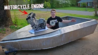 Worlds Cheapest Mini JET BOAT Part 1