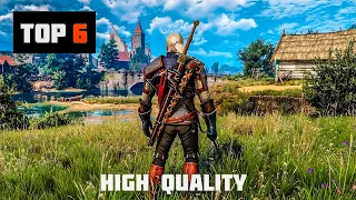 TOP 6 Best Open World HIGH Graphic Games For Android & IOS 2024 *MUST TRY*