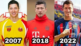 Robert Lewandowski Transformation from 1 to 34 years old