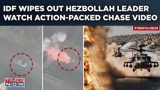 Israeli Jet Wipes Out Top Hezbollah Aerial Commander | Watch Movie-Style Video As IDF Takes Revenge