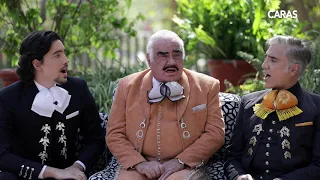 Alejandro Fernández, Vicente Fernández y Alejandro Fernández Jr cantan juntos "Amor de los Dos".