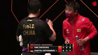 Fan ZHENDONG VS Dimitrij OVTCHAROV | WTT XINXIANG 2022