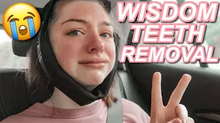 GETTING MY WISDOM TEETH REMOVED !! | Lauren Hennessy