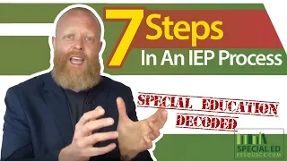7 Steps In An IEP Process | Special Education Decoded